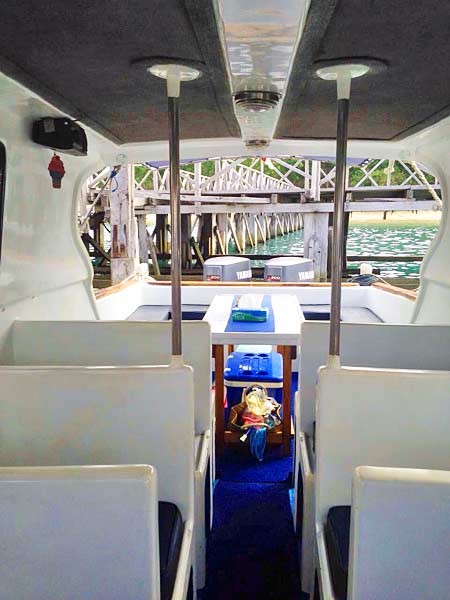 Speed cabin private tour Komodo Rinca